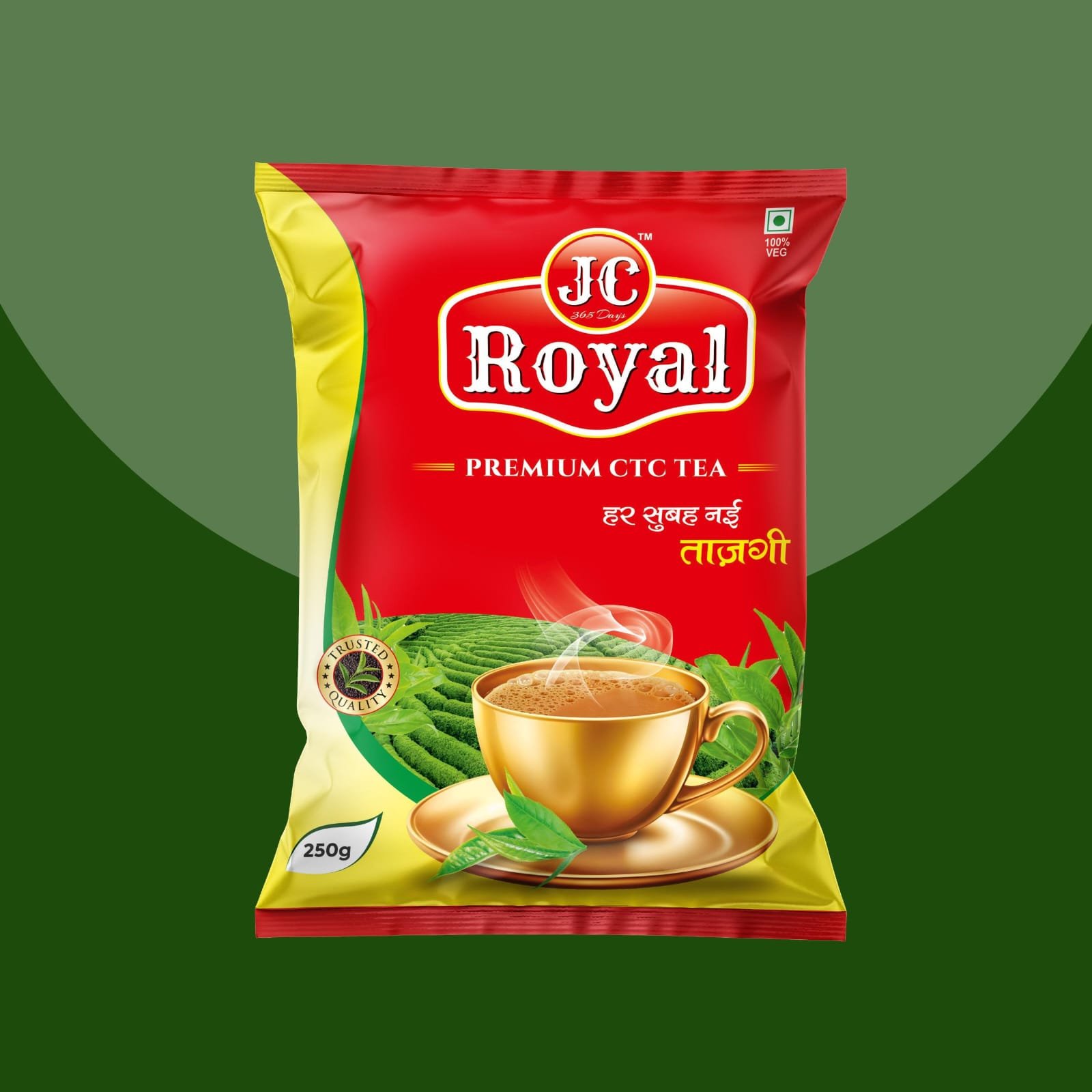 JC Royal Premium CTC Tea – 1kg